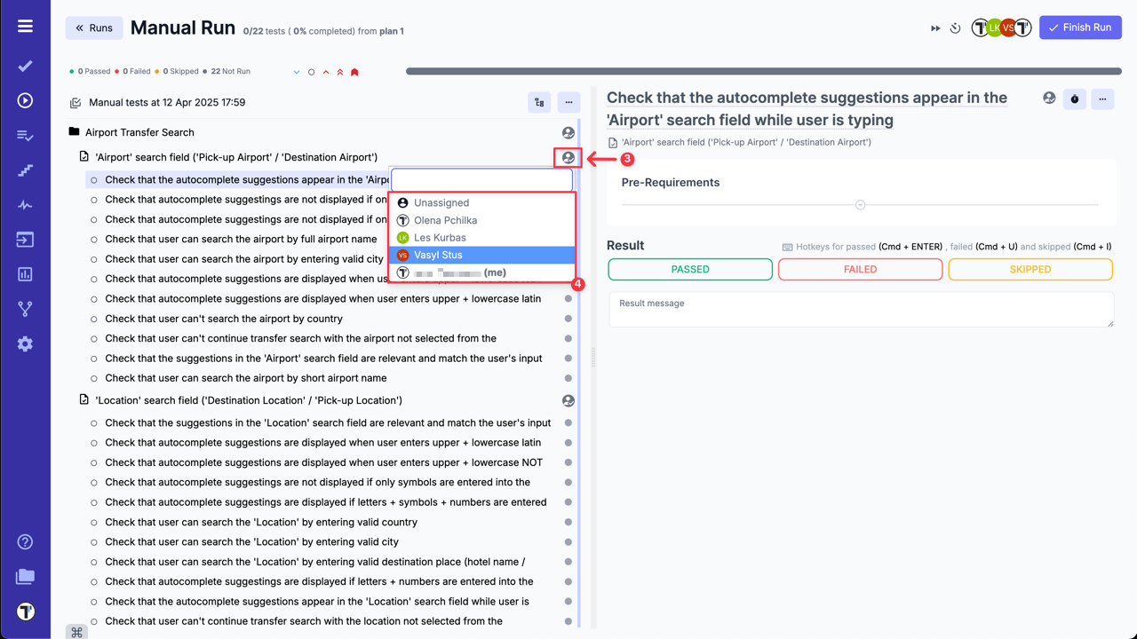 Testomat.io - Assign Suite