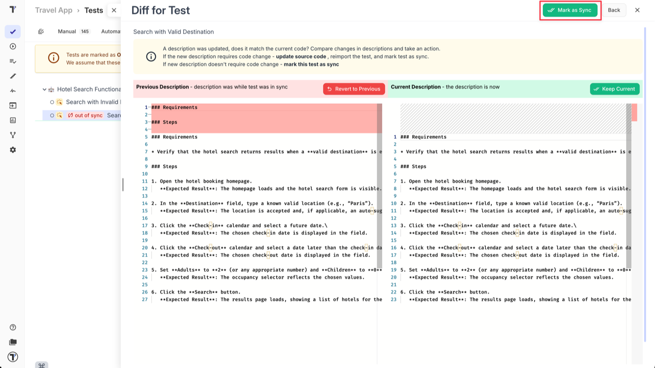 Testomatio - Import from markdown