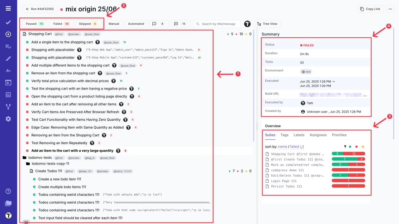 Testomat.io - RunReport